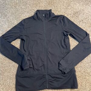 Champion black zip up activewear performance jacket XS